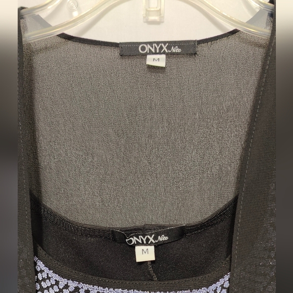 Onyx Nite Women's Evening Wear - Two Piece Set - Size M - NWT - Picture 9 of 11